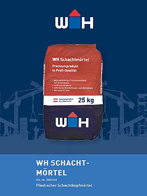 WH Schachtmörtel Datenblatt
