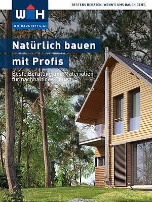 Titelseite der Naturbaustoffbroschüre