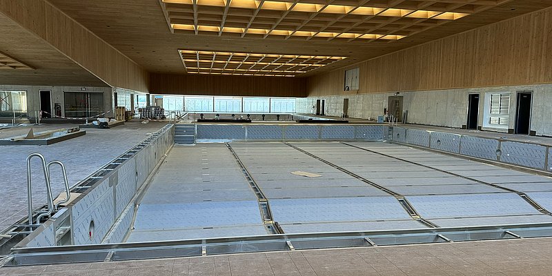 Schwimmbecken Hallenbad Bregenz