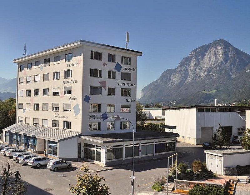 Bürogebäude der Würth Hochenburger Zentrale in Innsbruck