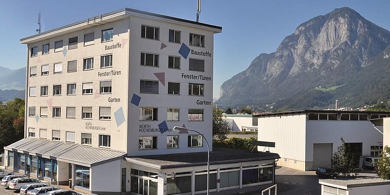Bürogebäude der Würth Hochenburger Zentrale in Innsbruck