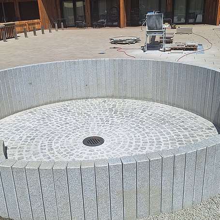 Grillplatz im Hotel Grand Tirolia in Kitzbühel
