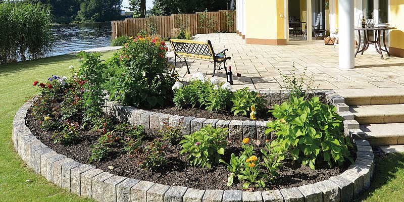 Steine von KANN zur Gartengestaltung