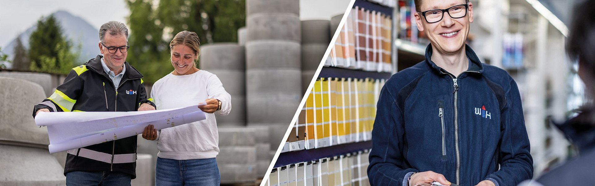 WH Mitarbeiter im Kundengespräch