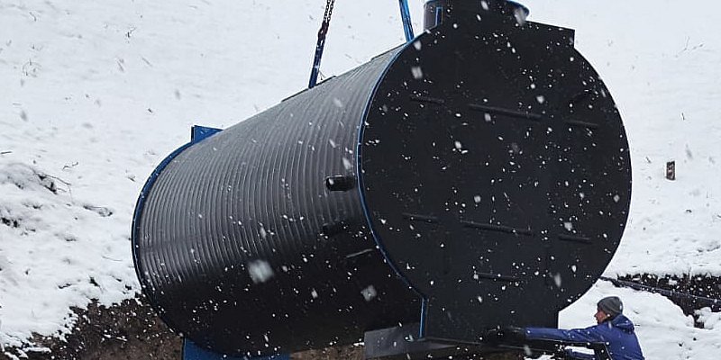 Installation Trinkwasserspeicher Wildschönau