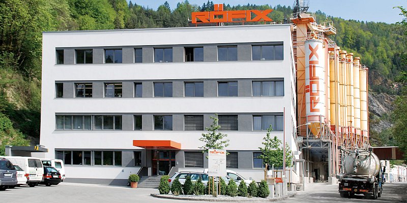Die Röfix Zentrale in Röthis, Vorarlberg