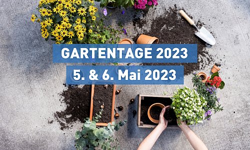 WH-Gartentage am 5. & 6. Mai 2023