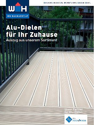 Broschüre Alu-Dielen