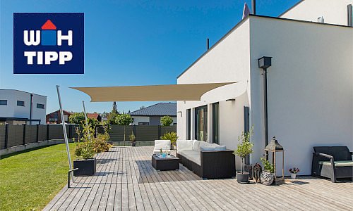 Die richtige Beschattung für Balkon, Terrasse und Garten finden