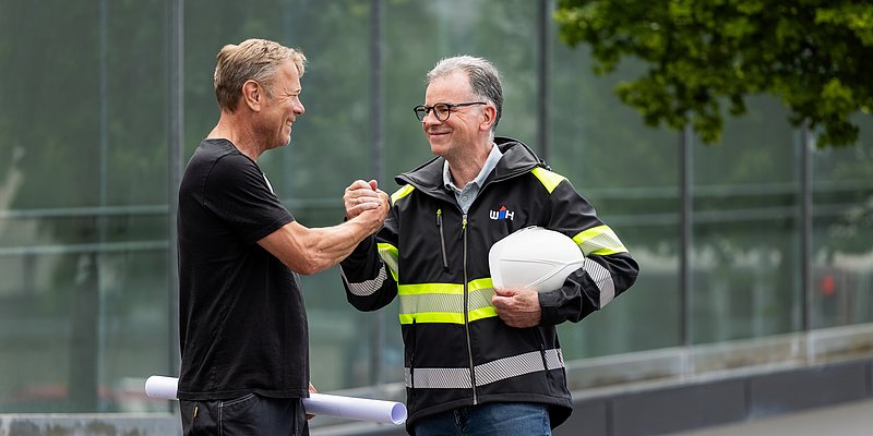 WH pflegt mit seinen Kunden und Partnern langjährige Beziehungen