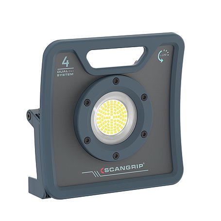 Seitenansicht Scangrip Baustrahler Nova 4k C+R