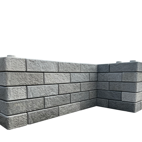 Seitenansicht Easyblock Stützmauer