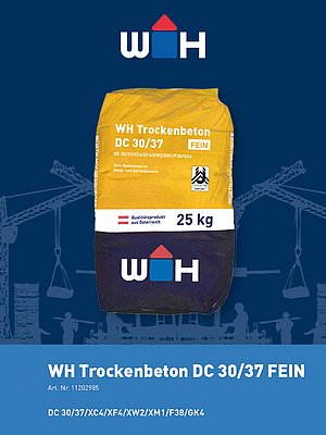 WH Trockenbeton DC 30/37 FEIN 25 Kilogramm Sack