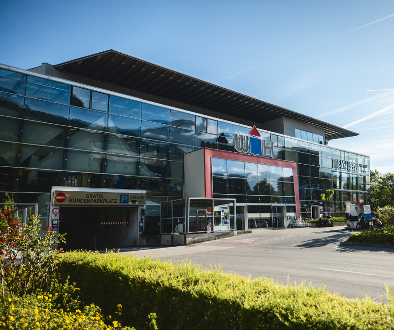 Außenansicht WH Baumarkt Standort Innsbruck