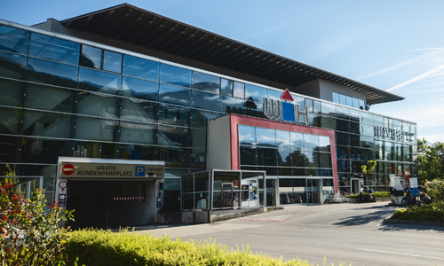 Außenansicht WH Baumarkt Standort Innsbruck