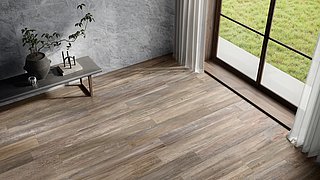 Villeroy und Boch Wood Selection verlegt in modernem Wohnbereich