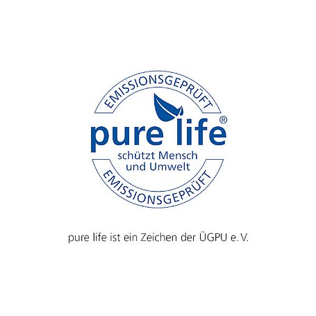 Gütesiegel „pure life“