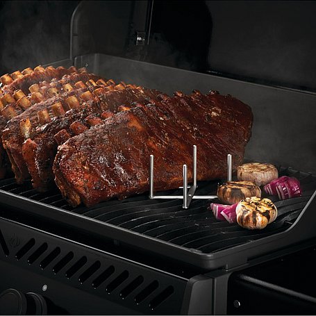 Spare-Ribs-Halter aus Edelstahl von Napoleon Grill