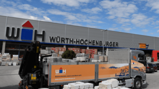 Würth Hochenburger Niederlassung und LKW 