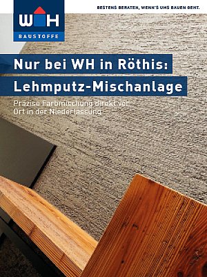 Deckblatt WH Lehmputz-Mischanlage