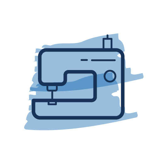 Icon zur Raumausstattung und Nähservice